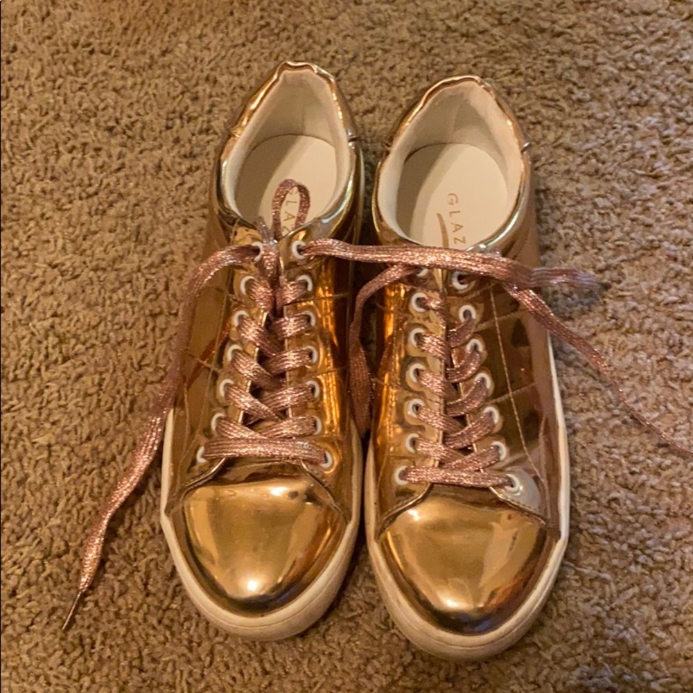 Rose Gold sneakers